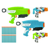 Air Warriors Blitz Fury 6-Dart & Tek 3-Dart Pistol Blaster Combo- 41357