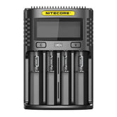 NiteCore UMS4 4 Bay Intelligent USB Battery Charger and USB Cable- 307E
