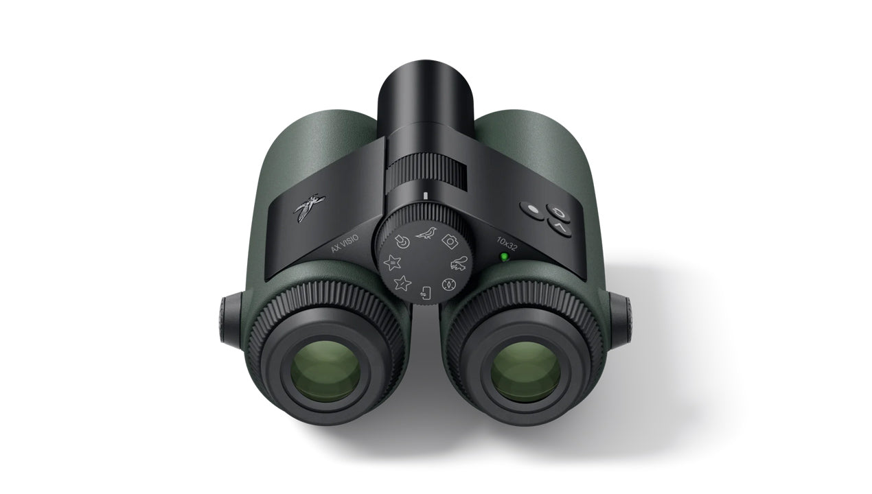 Swarovski AX Visio 10x32 Smart AI Binoculars- AX1032 (Green) Swarovski AX Visio 10x32 Smart AI Binoculars- AX1032 (Green)