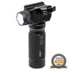 UTG New Gen Grip 400Lumen Flashlight- MNT-EL228GPQ-A