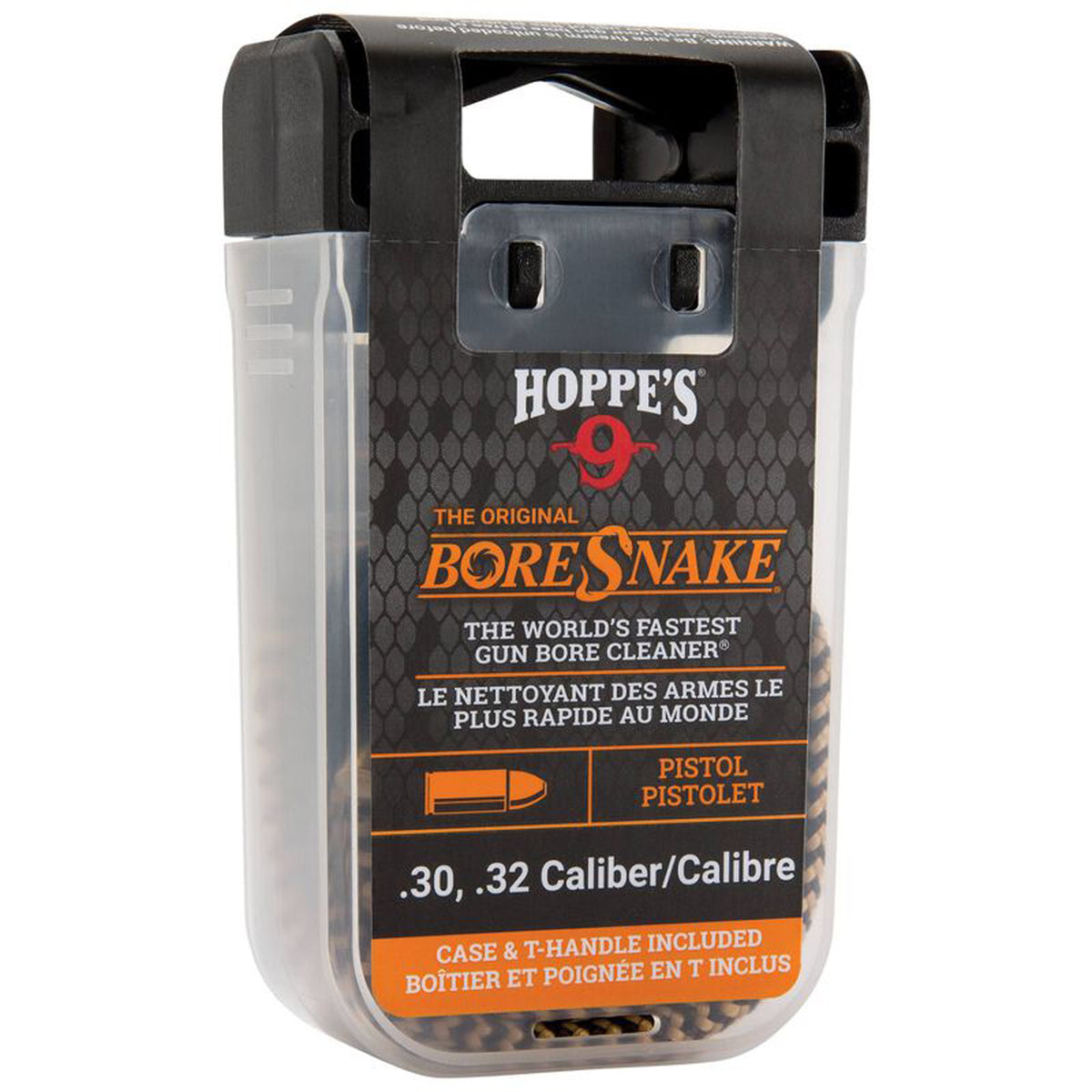 Hoppes Boresnake .30, .32cal Firearm Cleaner- 24001