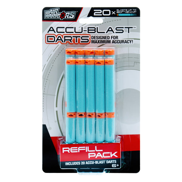Air Warriors Accu-Blast 20-Dart Refill Pack- 58208