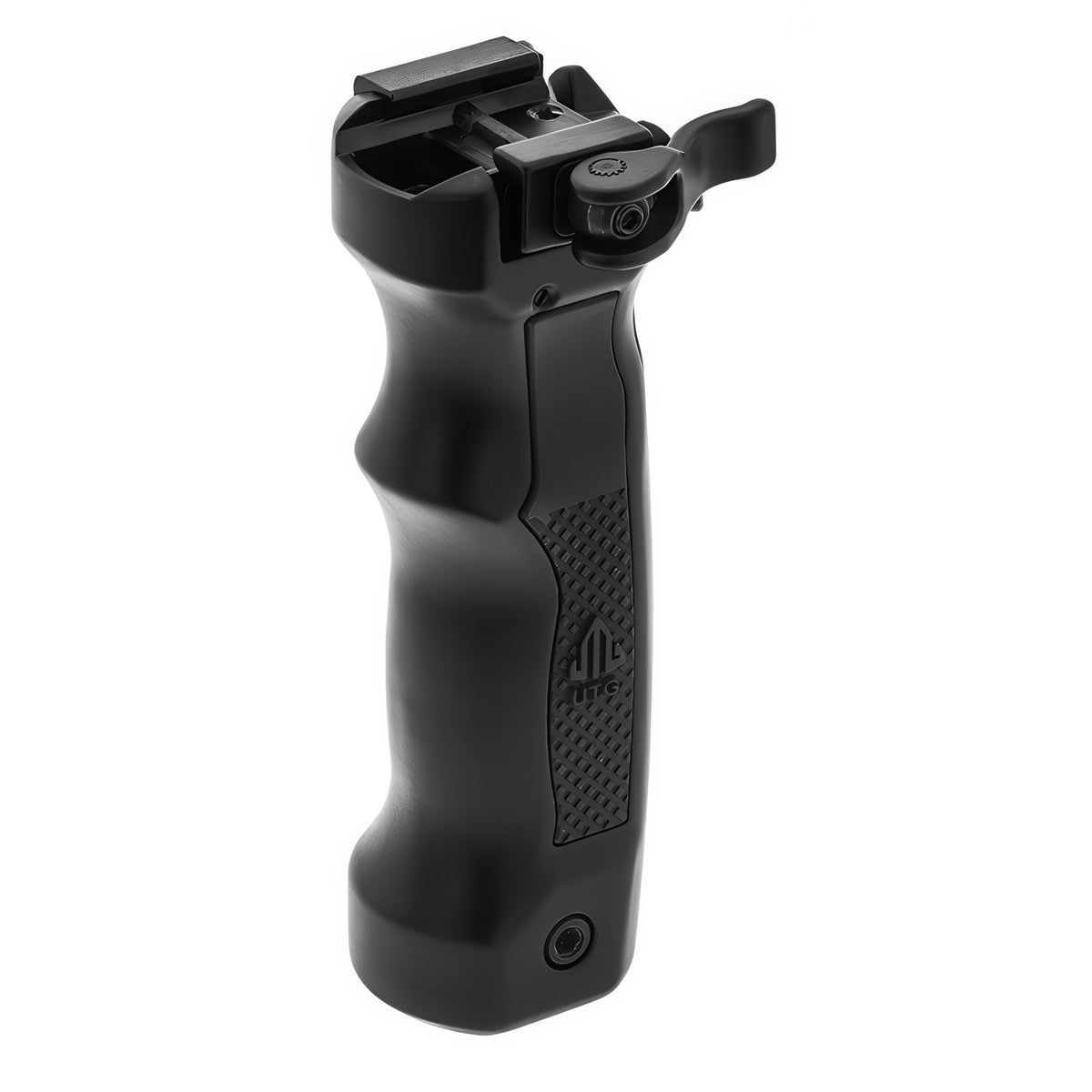 UTG D Grip Quick Release Deployable Bipod with Ambi- MNT-DG02Q