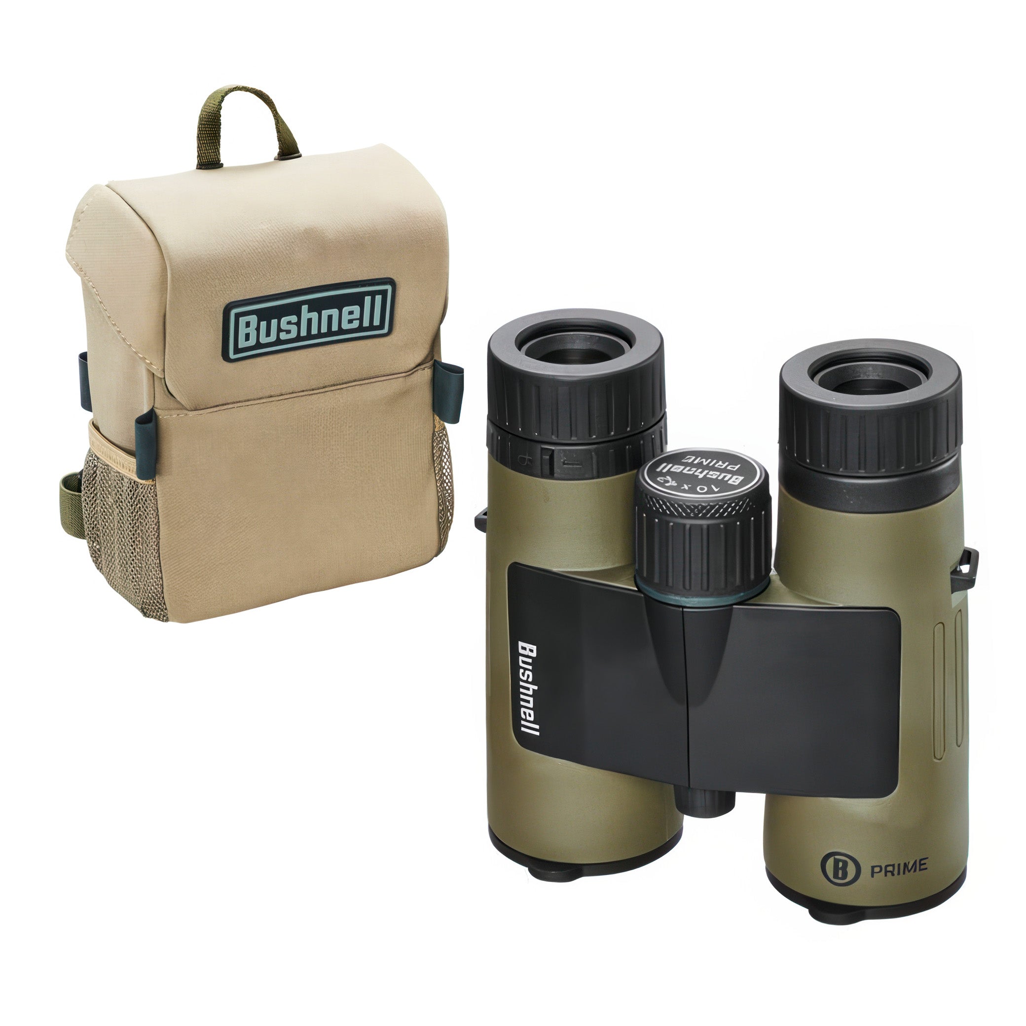 Bushnell Prime 10x42 Binoculars with Vault Bag Bundle- BP1042VTC