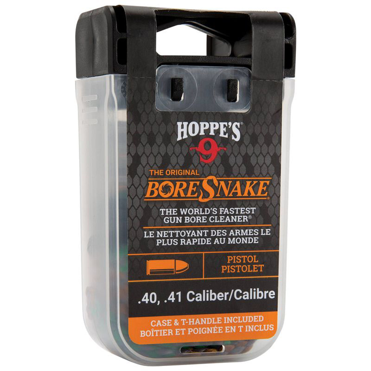 Hoppes Boresnake .40, .41cal Firearm Cleaner- 24003