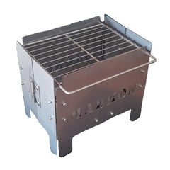 MadKon Bike Braai with Grid and Bag- MK-BIKE