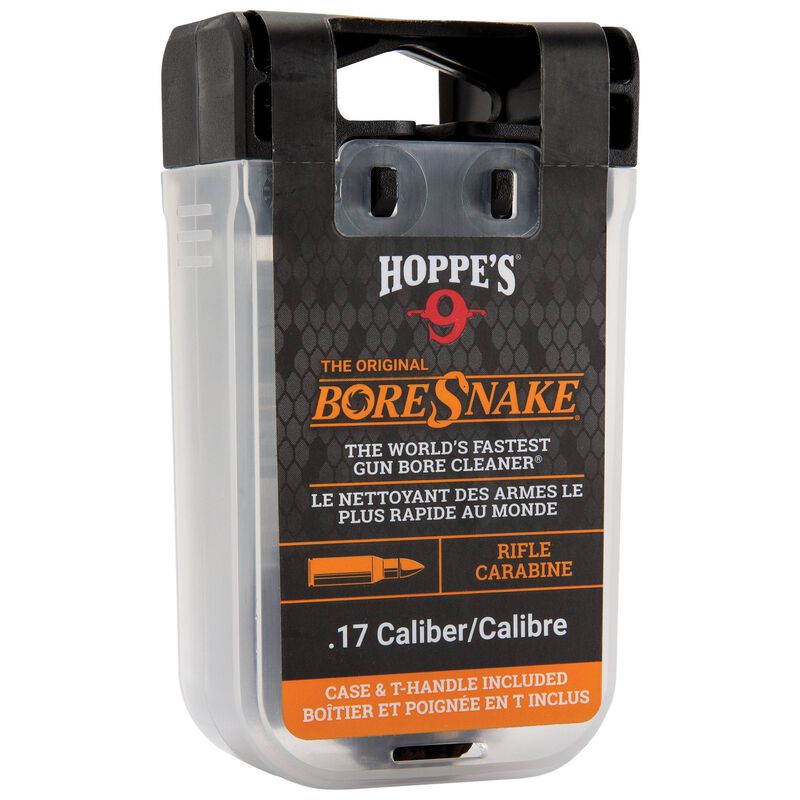 Hoppes Boresnake .17 Centerfire, .17HMRcal Firearm Cleaner- 24010