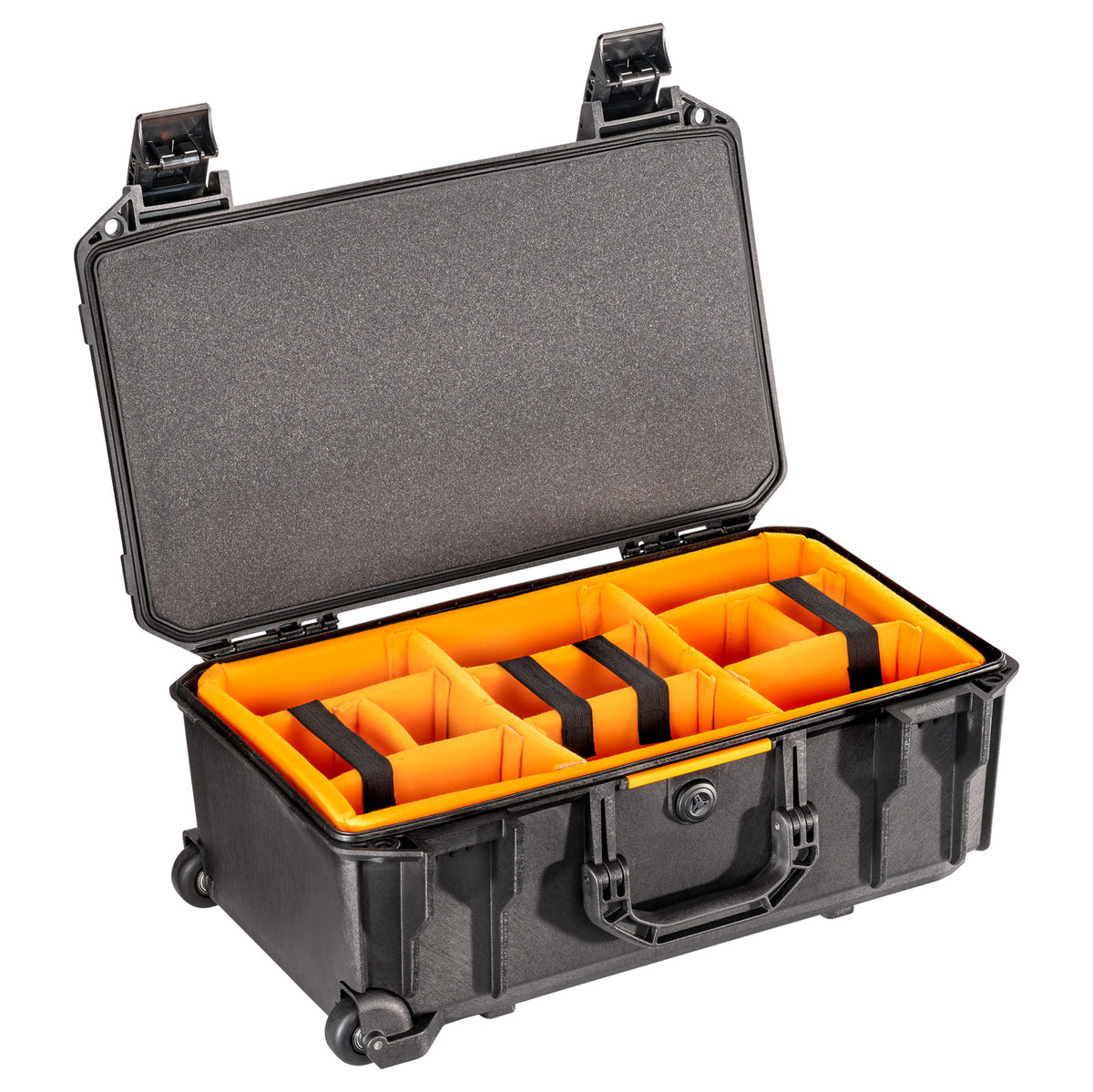 PELICAN V525 Vault Rolling Case with Padded Dividers- VCV525-0040-BLK