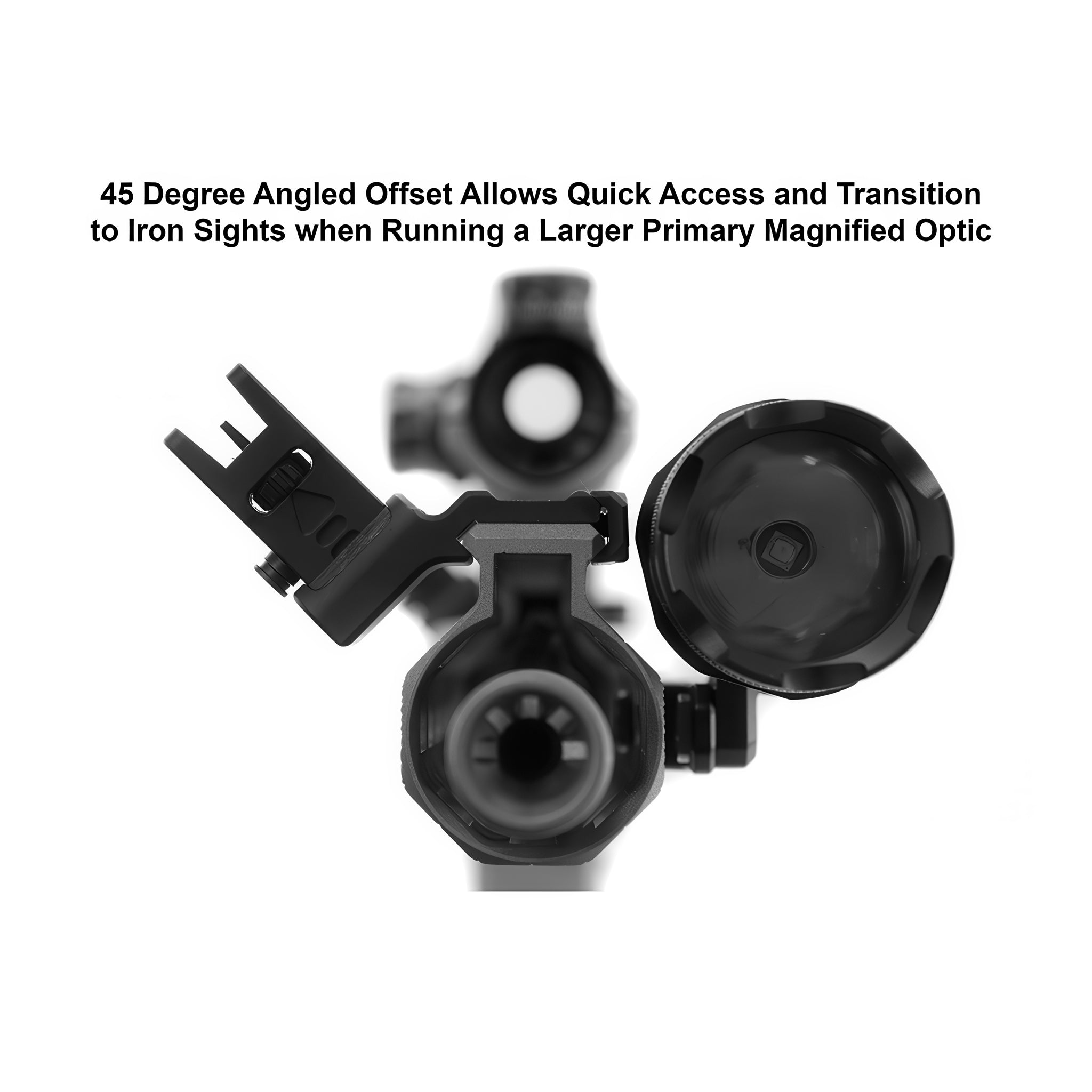 UTG ACCU-SYNC 45 Degree Angle Flip Up Front Sight- MT-745