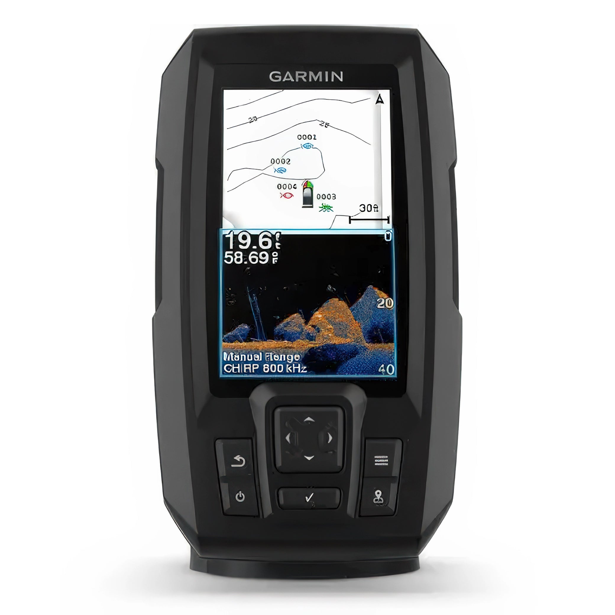 Garmin STRIKER Vivid 4cv with GT20-TM Transducer- 010-02550-01