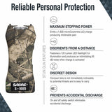 Sabre Red 1.600 UC Mini Stun Gun with Holster- S-1005-CM
