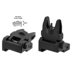 UTG ACCU-SYNC Spring-Loaded AR15 Flip-up Front Sight- MNT-757