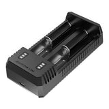 NiteCore UI2 USB Dual Slot Li-ion Charger + USB Cable- 317A
