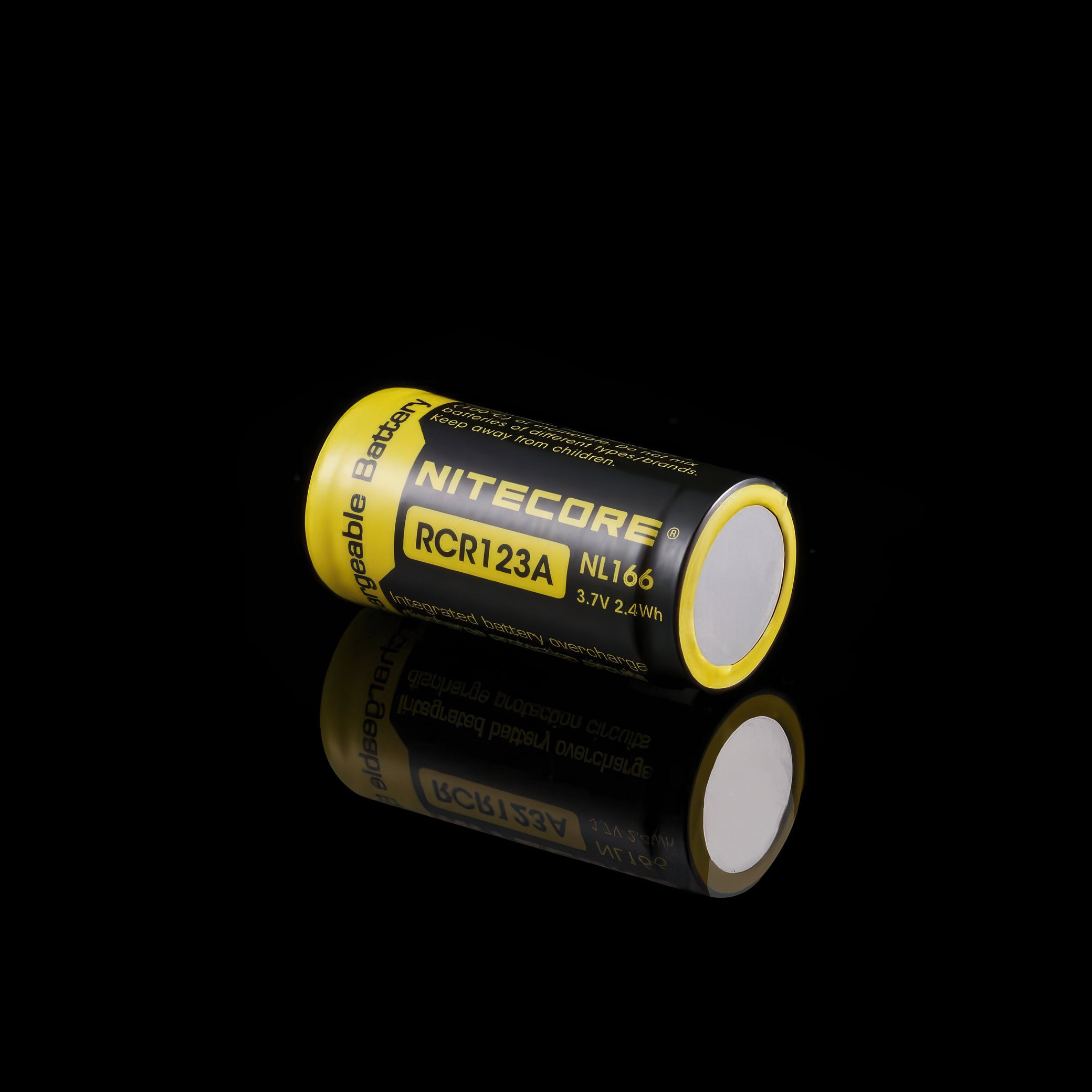 Nitecore RCR123 Li-Ion 650mAh Rechargeable Battery- 340A