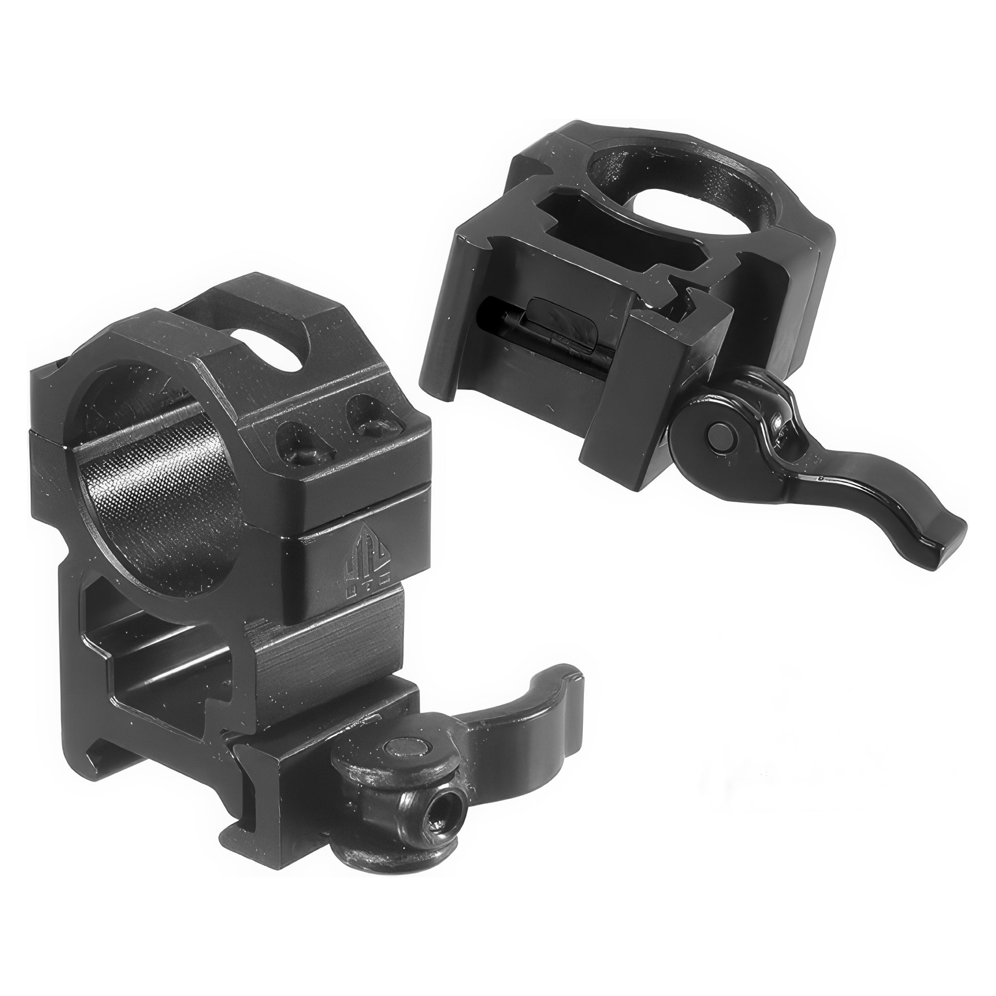 UTG 1" High Profile QD Lever Lock Picatinny Scope Rings- RQ2W1204