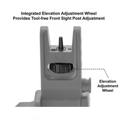 UTG ACCU-SYNC 45 Degree Angle Flip Up Front Sight- MT-745