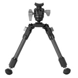 Vanguard EQ-Precision 1QSC Carbon Bipod w/ Ball Head & Picatinny Rail Mount- EQPRECISION1QSC