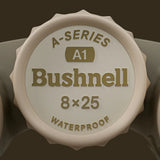Bushnell A1 10x25 Compact Binoculars (Ebony Black)- A1-1025EB