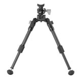 Vanguard Equalizer 1QSC Carbon Bipod w/ Picatinny Rail- EQUALIZER-1QS-C