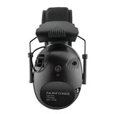 Num'Axes CAS1034 Acoustic Electronic Black Earmuffs- NGCASELE003