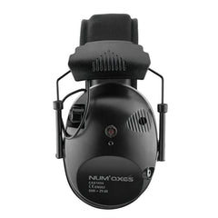 Num'Axes CAS1034 Acoustic Electronic Black Earmuffs- NGCASELE003