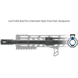 UTG AR15 Micro Gas Block- MNT-ARMGB01