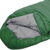JRGear Helium Down 550 Sleeping Bag Treetop Green- SBADSB550