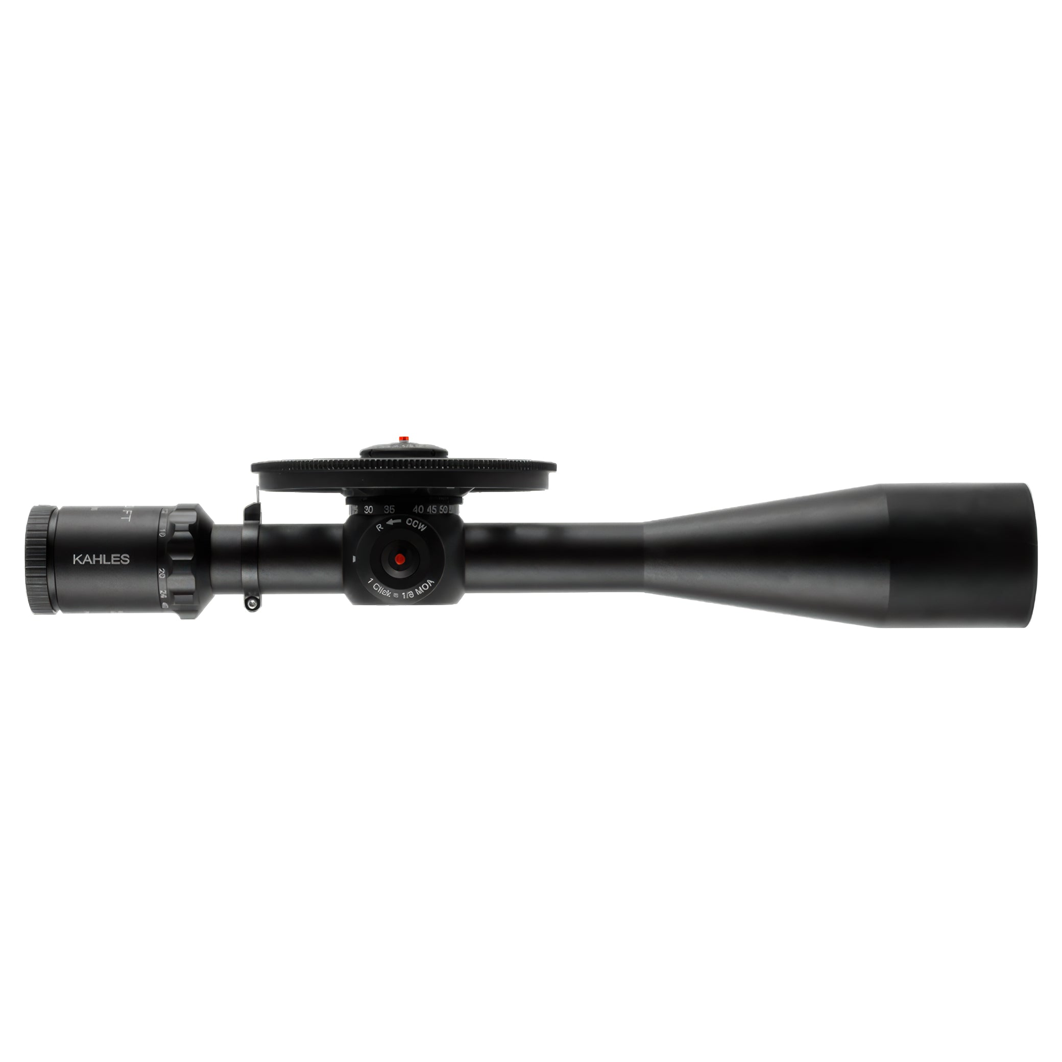 Kahles K1050i FT 10-50x56 Illuminated Riflescope with MHR Reticle- 10580
