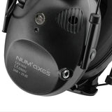 Num'Axes CAS1034 Acoustic Electronic Black Earmuffs- NGCASELE003