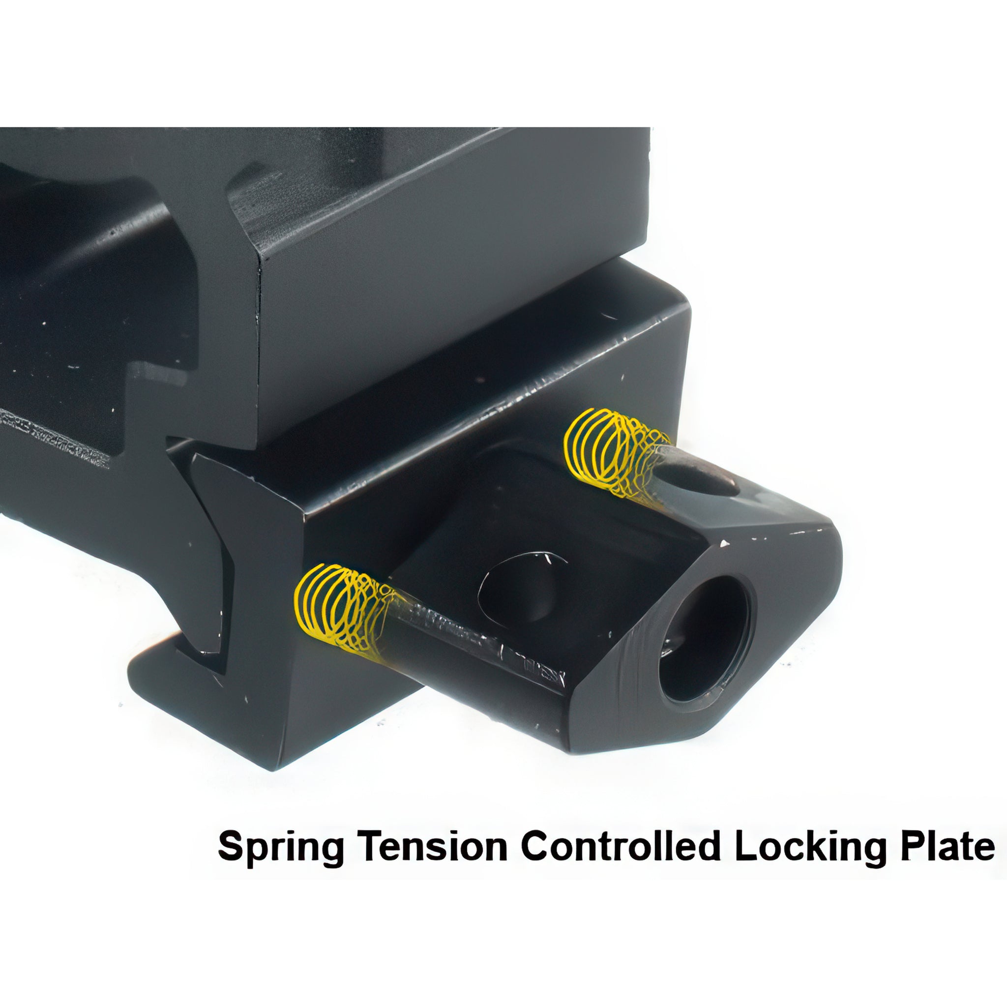 UTG 30mm Low Profile QD Twist Lock Picatinny Scope Rings- RG2W3104