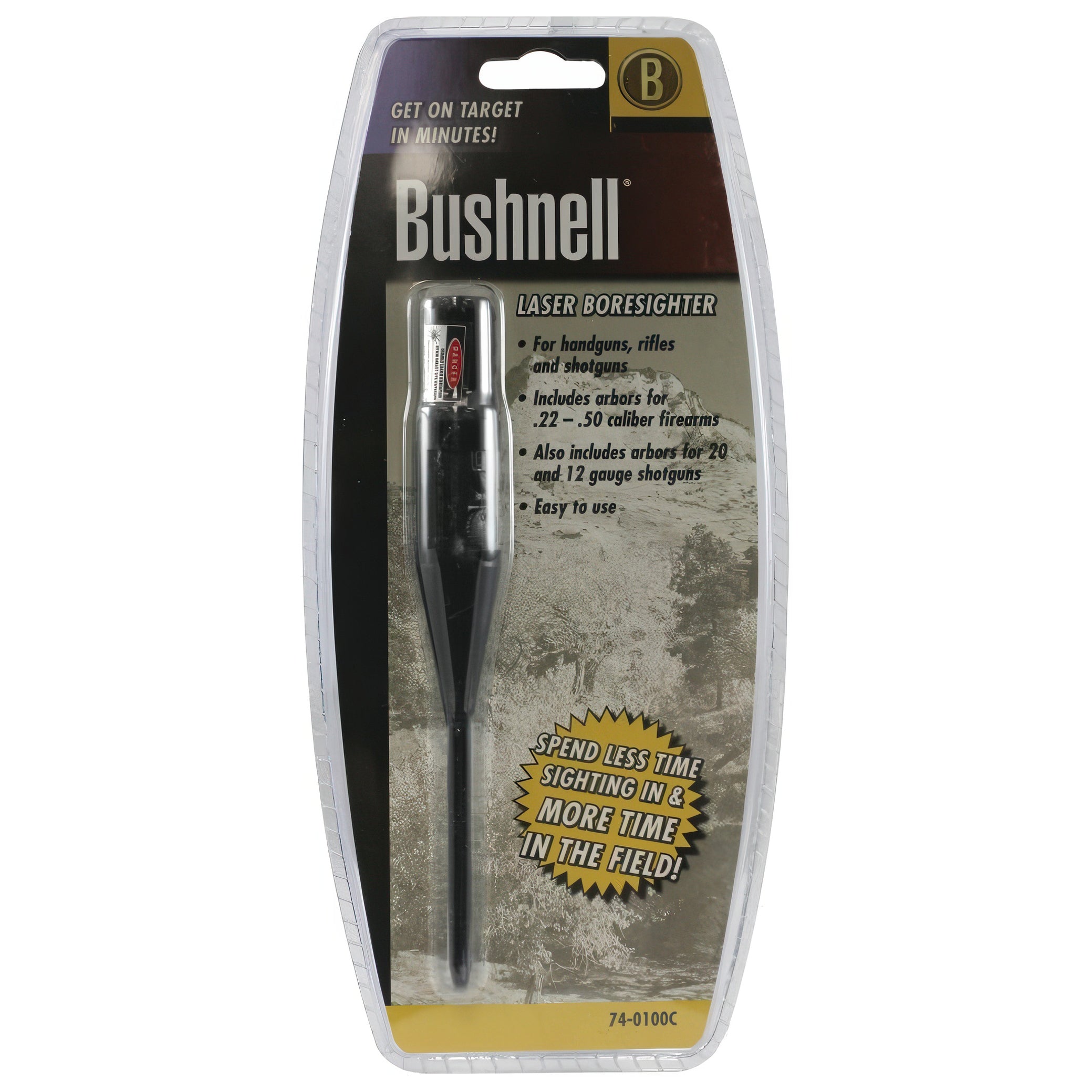 Bushnell 22-.50 Caliber Laser Bore Sighter- 740100C