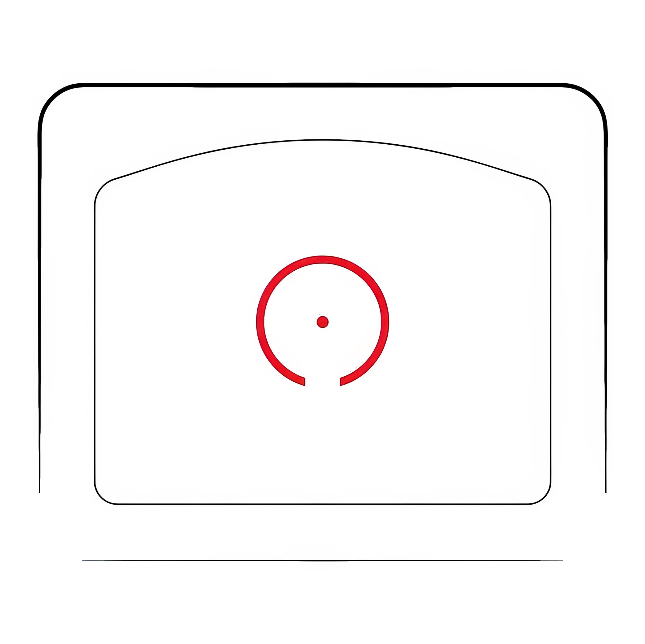 Vortex Defender-CCW Enclosed Solar Micro Red Dot 3 MOA- DFCCW-MRD3-E