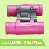 Tasco Kids 8x21 Binoculars Pink- 165821KP