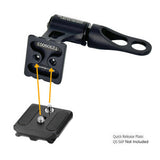 Vanguard Veo BA-185 Arca-Compatible Tripod Adapter- VEO-BA-185-ARCA