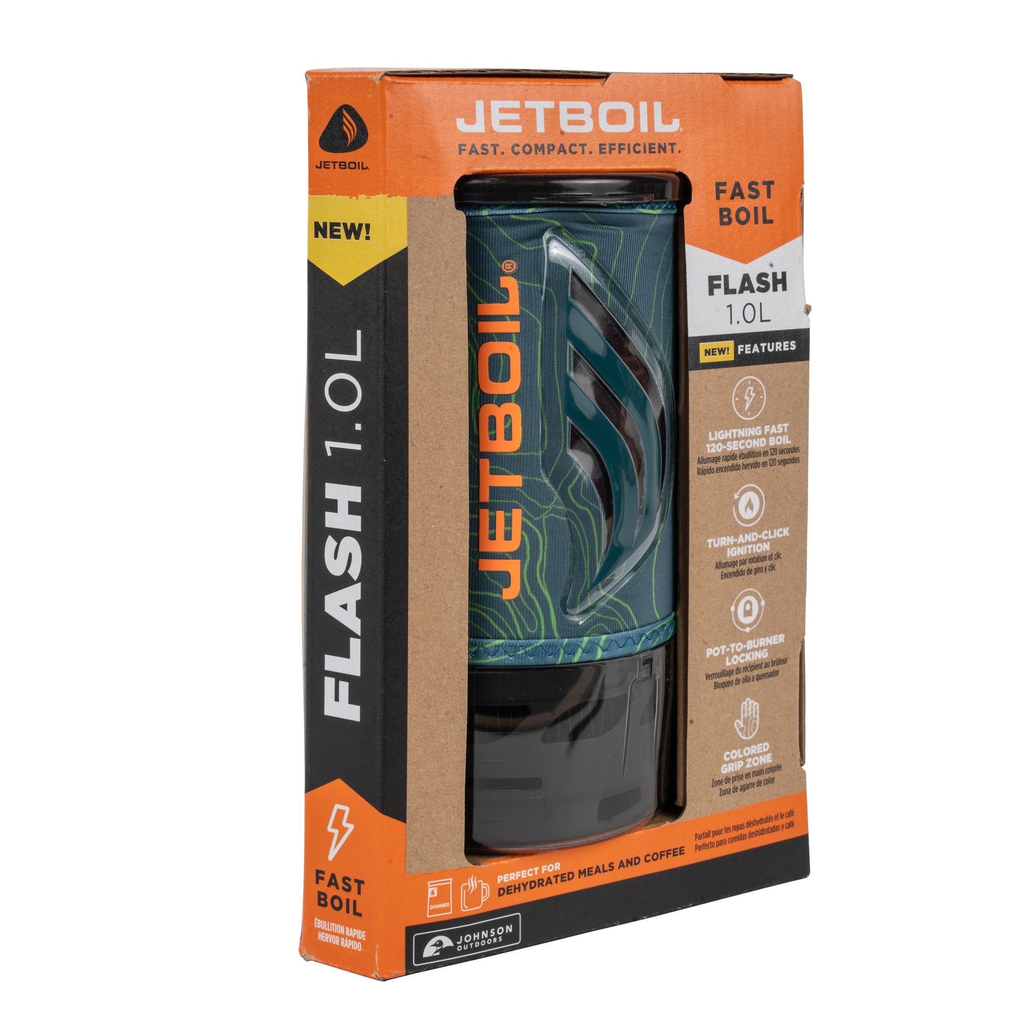 Jetboil Flash Cooking System Ocean Topo- FLOT3-EU