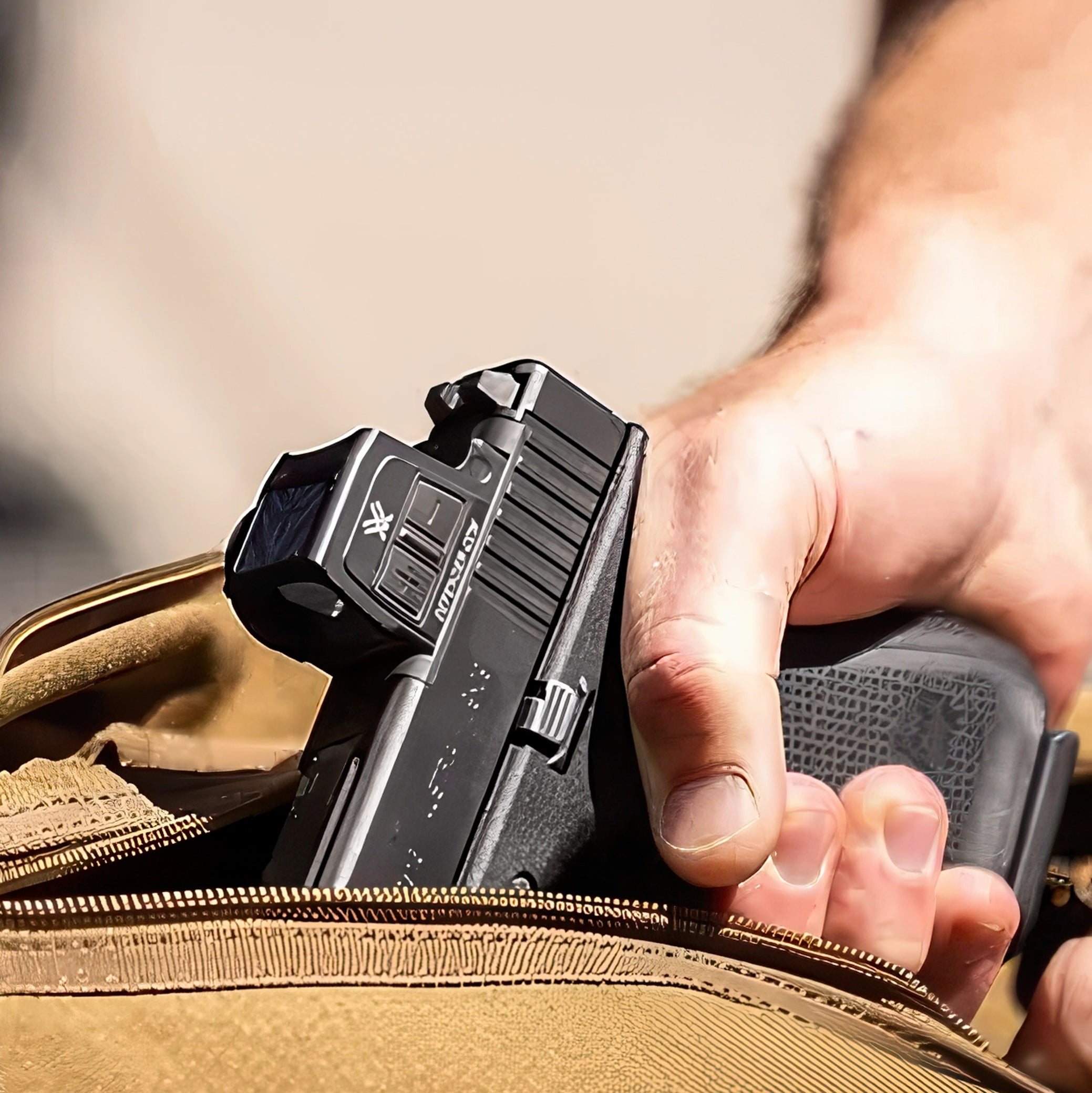 Vortex Defender-CCW Enclosed Solar Micro Red Dot 3 MOA- DFCCW-MRD3-E