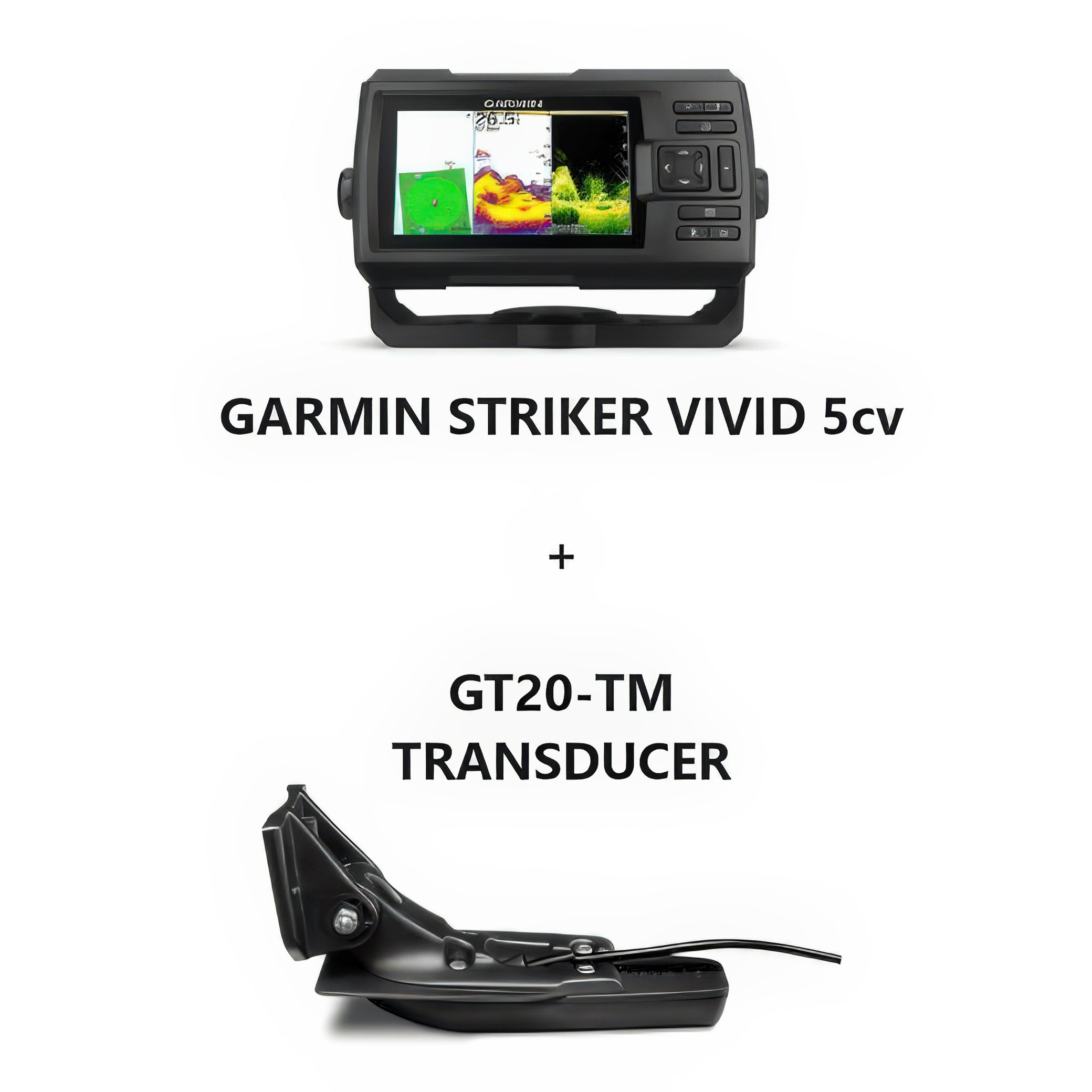 Garmin STRIKER Vivid 5cv with GT20-TM Transducer- 010-02551-01