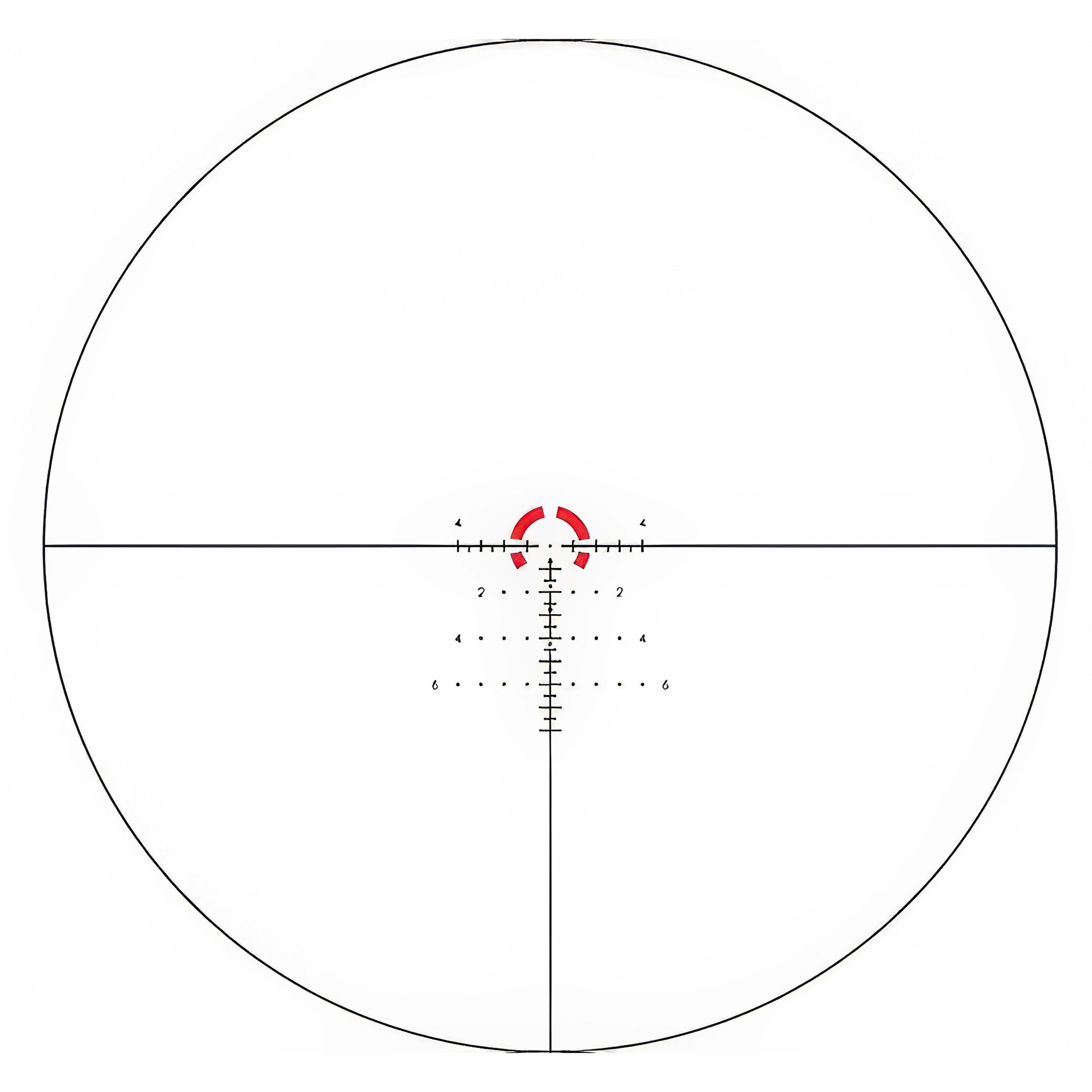 Vortex Strike Eagle 1-10x24 FFP Riflescope w/ EBR-8 BDC (MRAD) Reticle- SE-11002