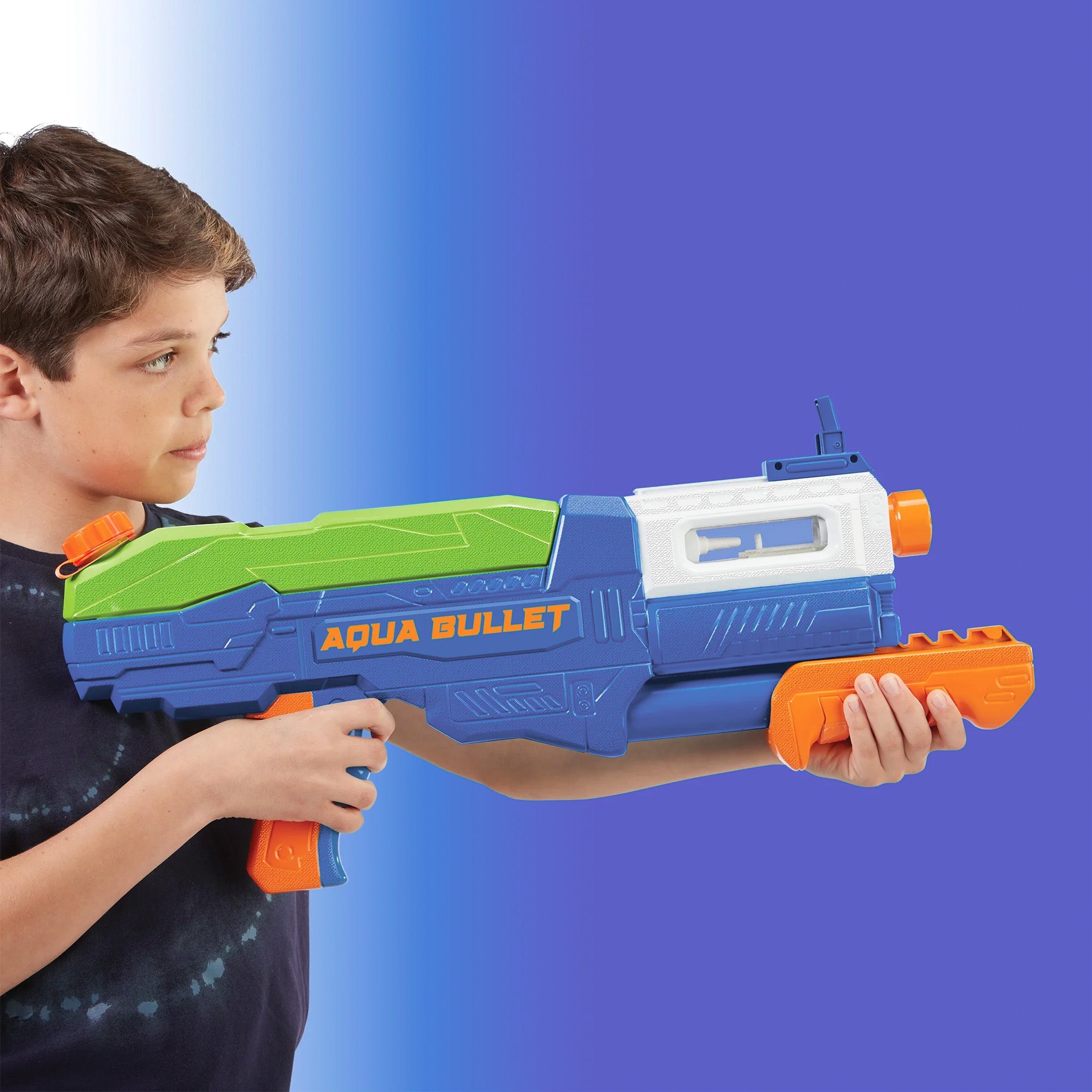 Water Warriors AquaBullet 5-Shot Pump-Action Water Rifle- 38200