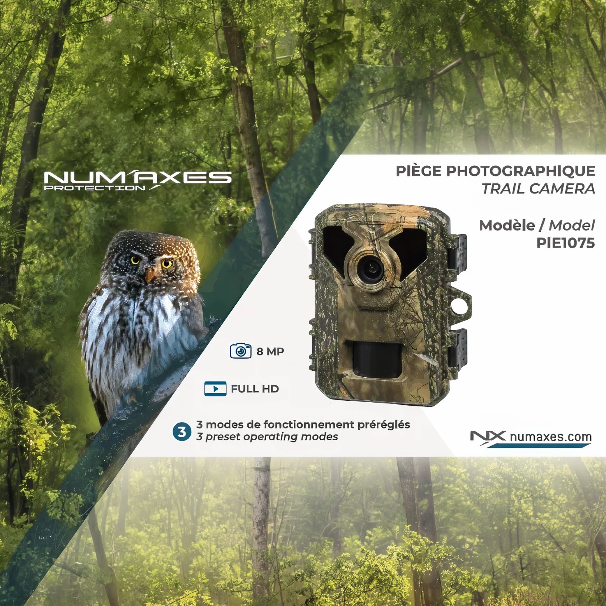 Num'Axes PIE1075 Wildlife Complete 2-Pack Camera Set- NGPIEPHO118