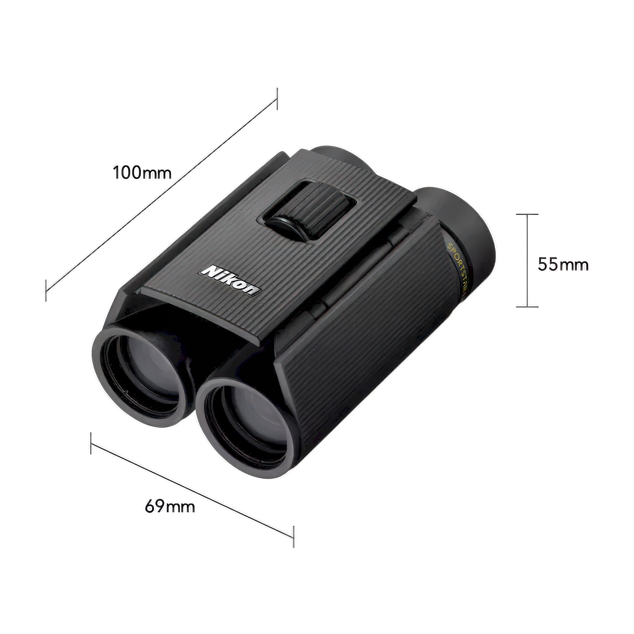 Nikon Sportstar EX II 10x25 Compact Binoculars- BINNISS10X25EXII