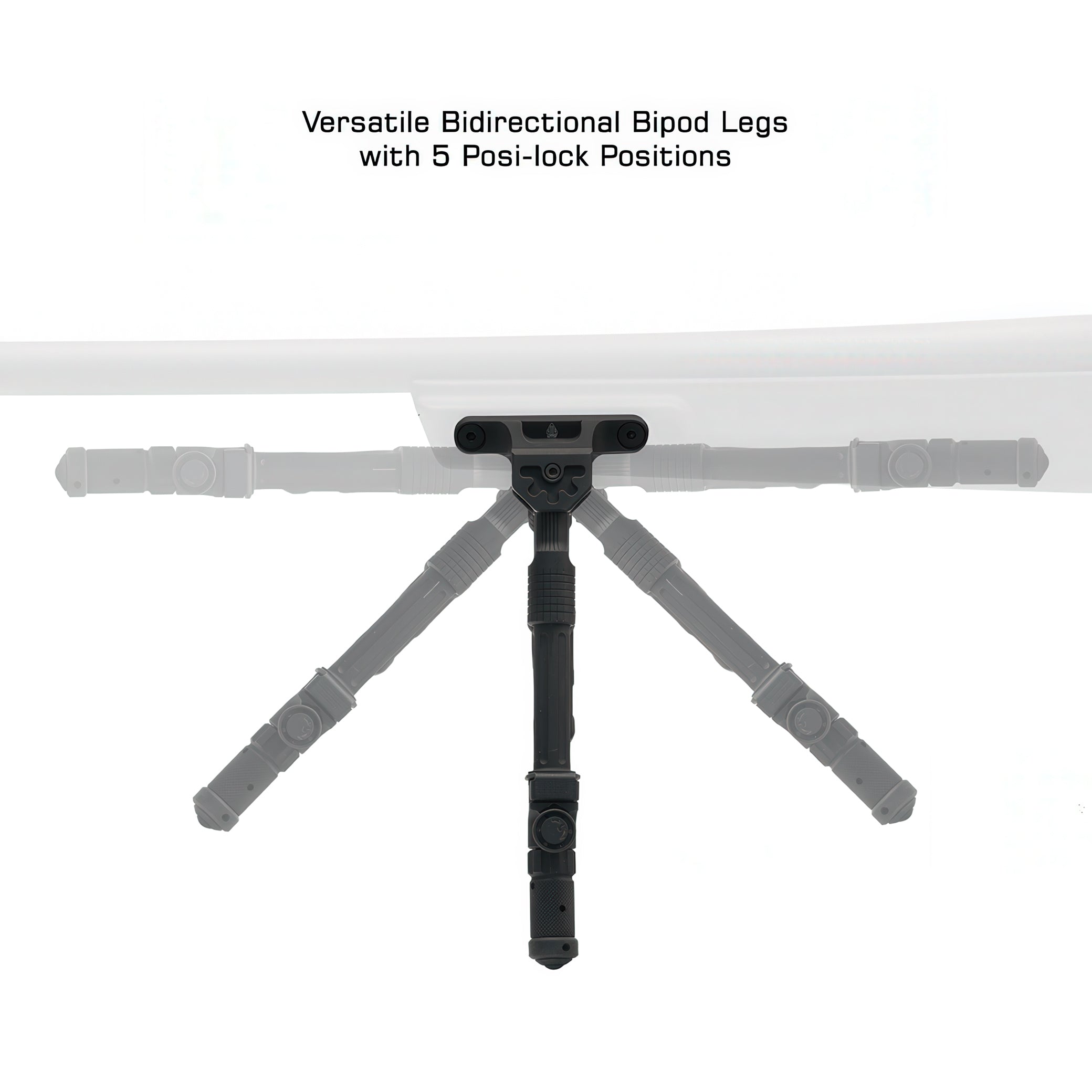 UTG Recon Flex II Bipod with M-LOK, 7"-9" Center Height- TL-BPDM03