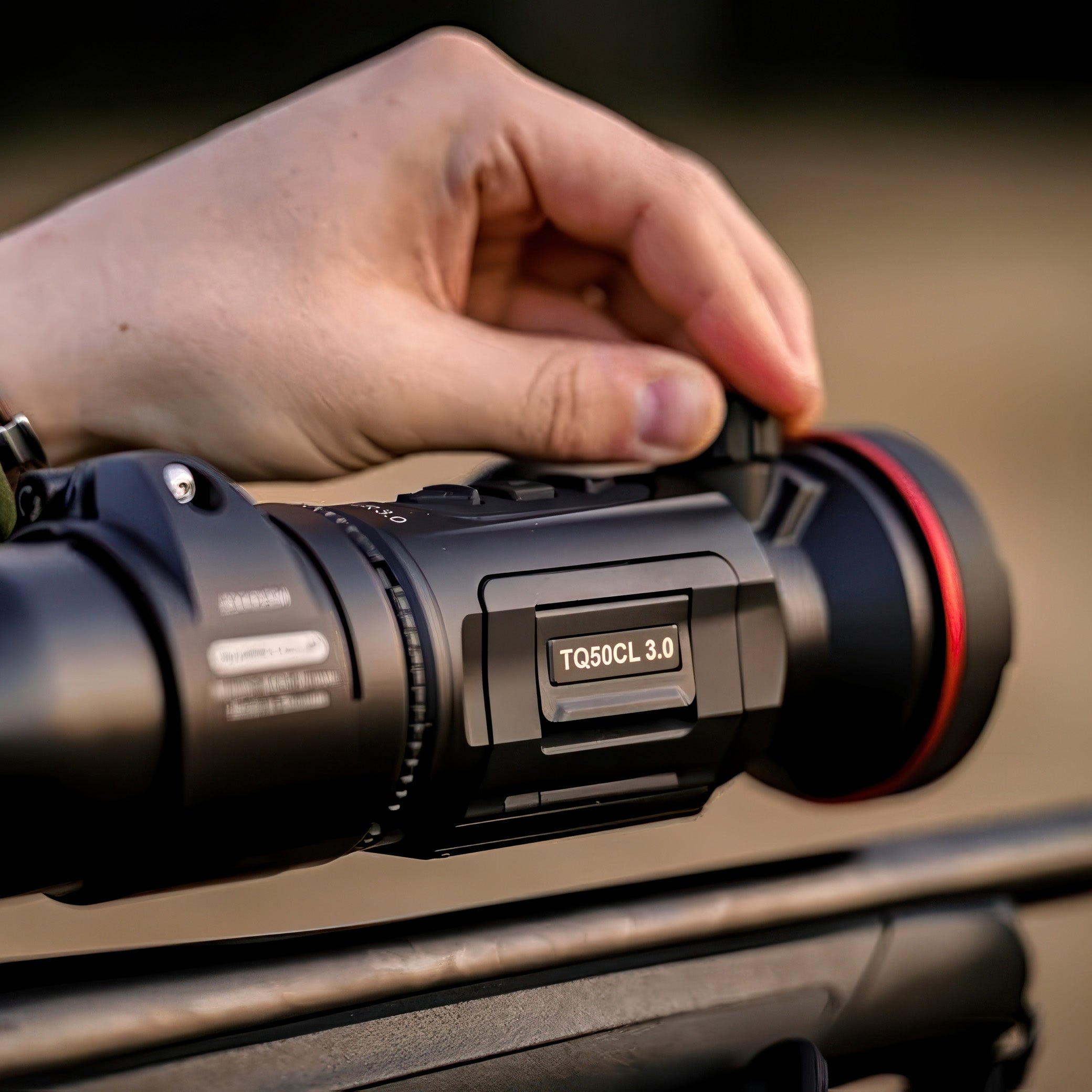 Hikmicro Thunder TQ50CL 3.0 Thermal Clip-on Scope with LRF