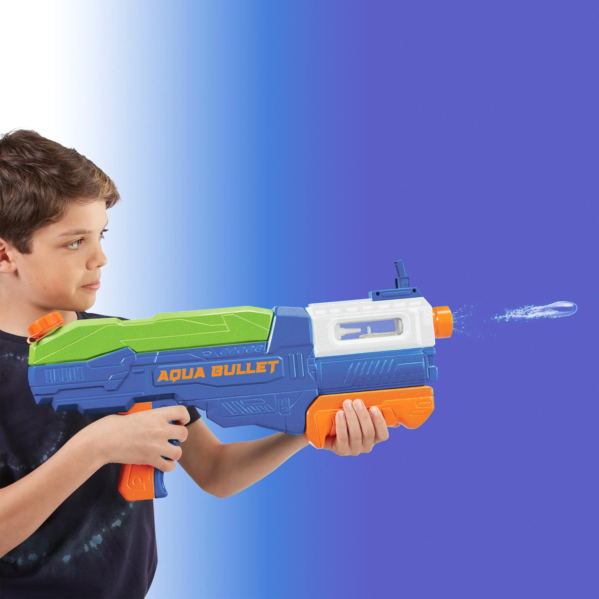 Water Warriors AquaBullet 5-Shot Pump-Action Water Rifle- 38200