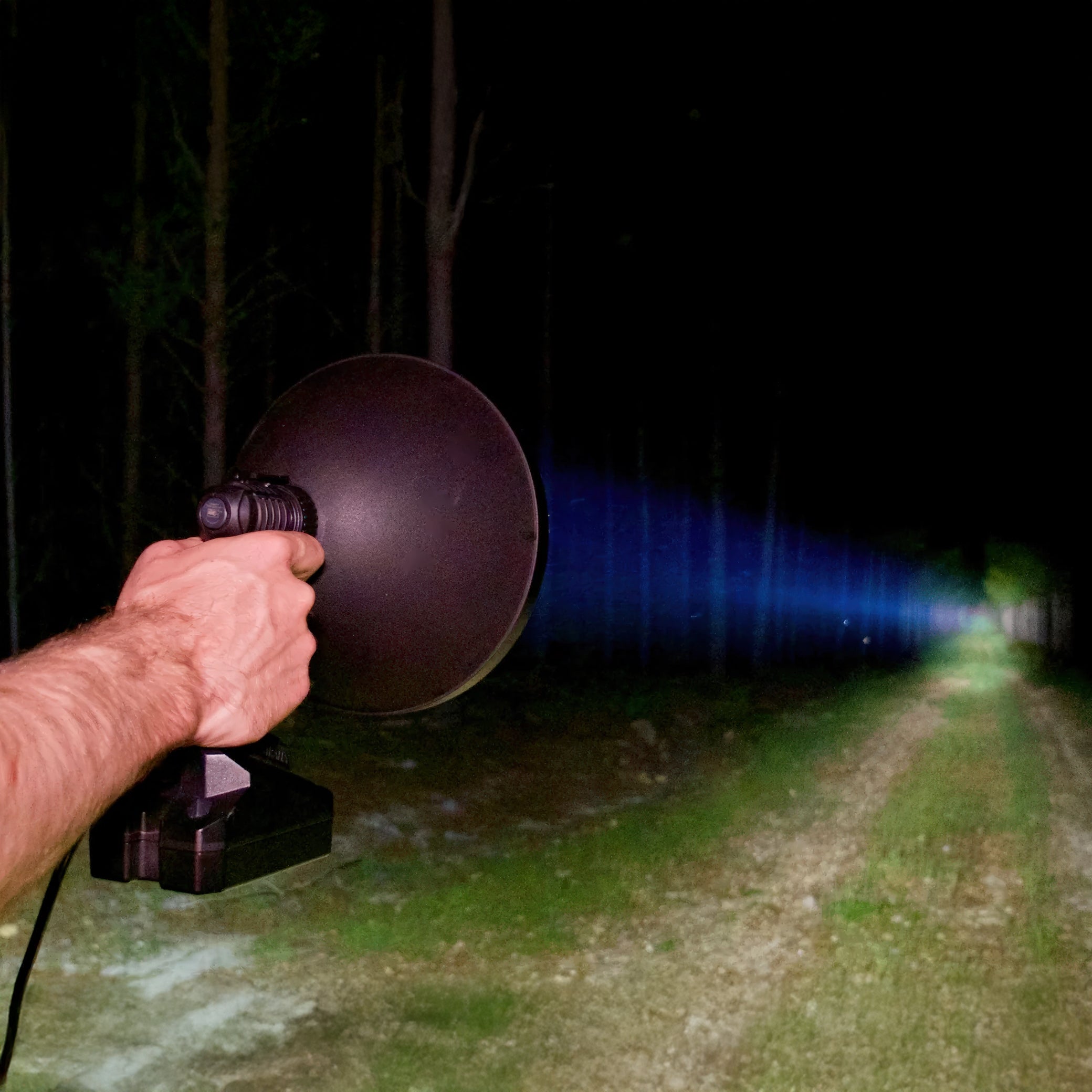 Lightforce Enforcer 170mm  HID 50W Handheld LED Spotlight- CBSLSHID5042