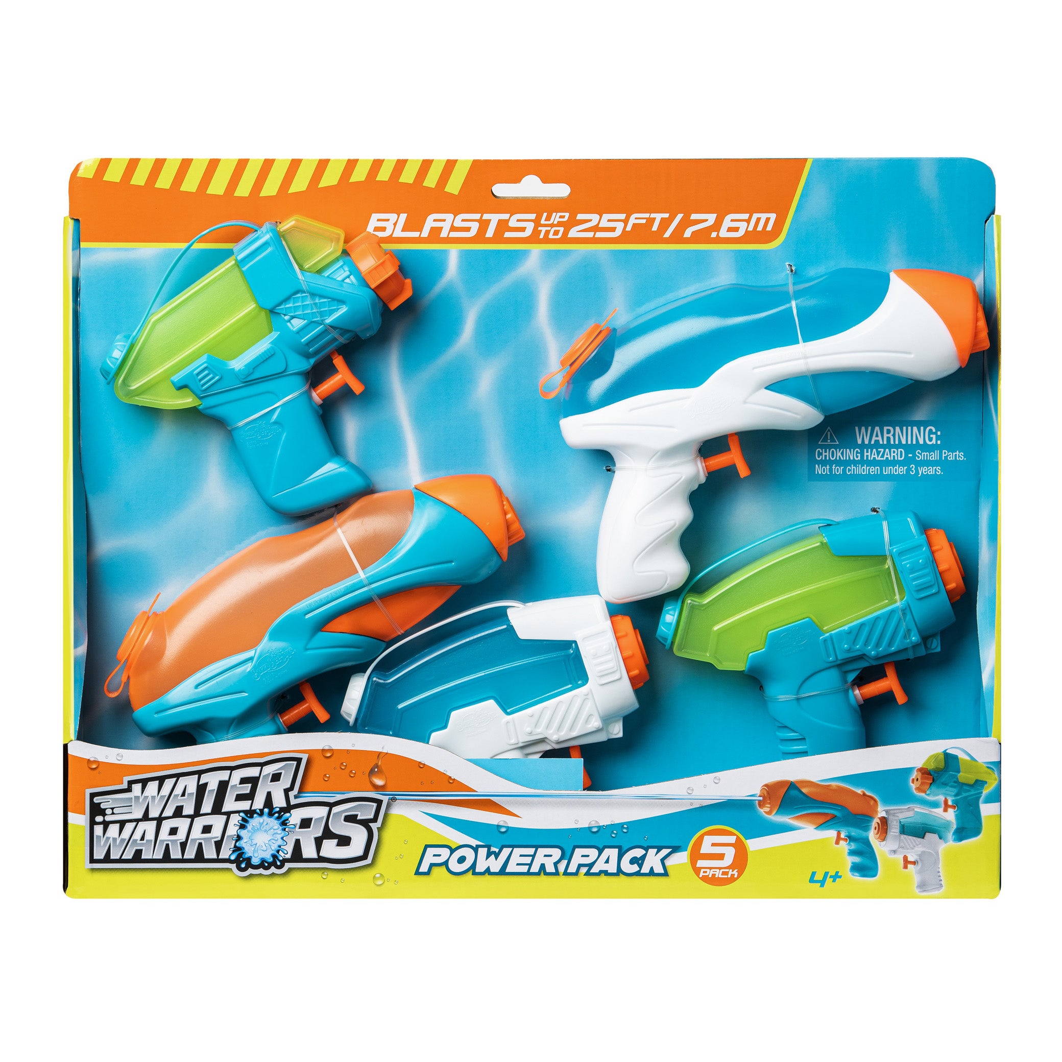 Water Warriors Powershot 5-Pack XL & Mini Multipack Blaster Combo- 12930