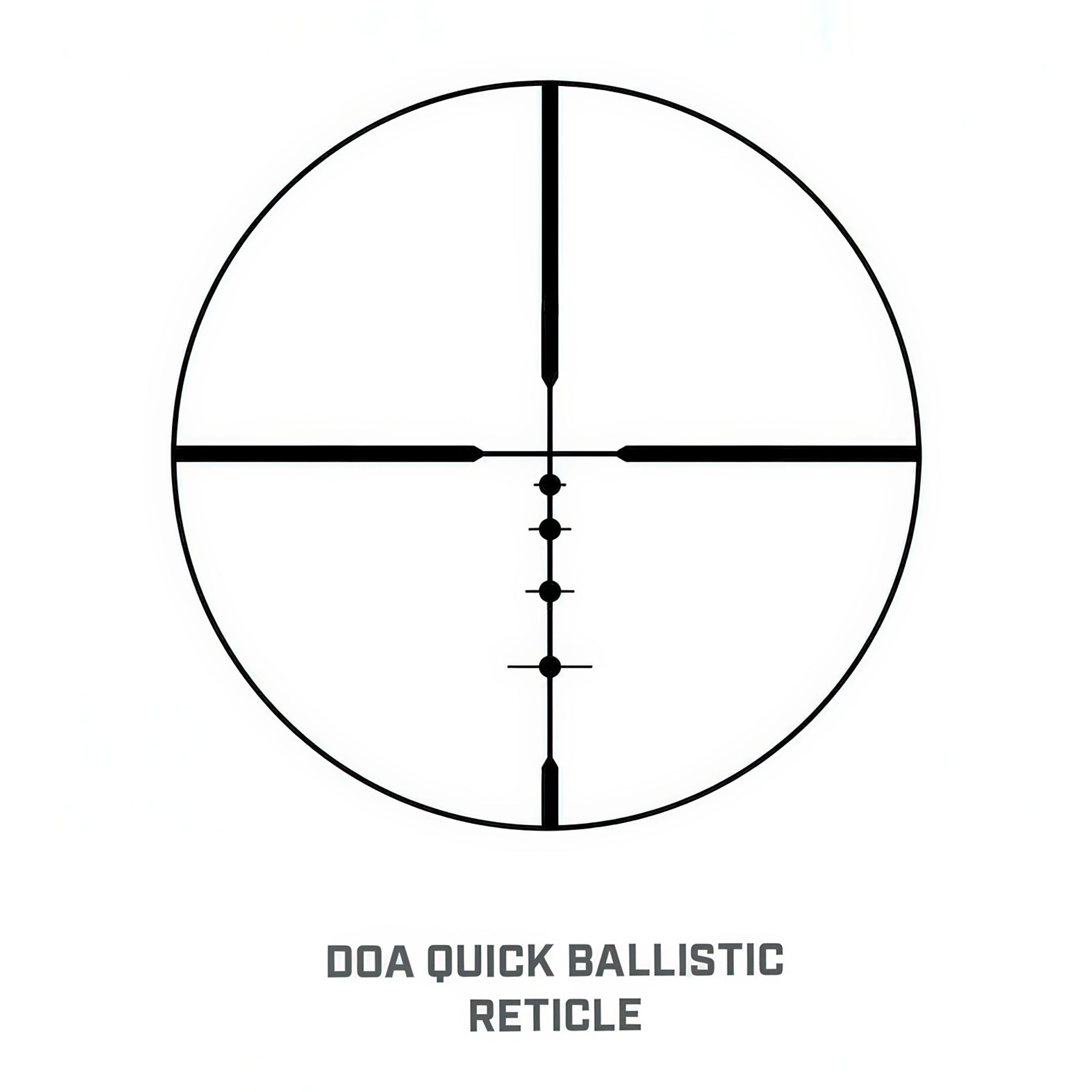 Bushnell Legend 6-18X50 DOA QBR Riflescope- BL6185BS11