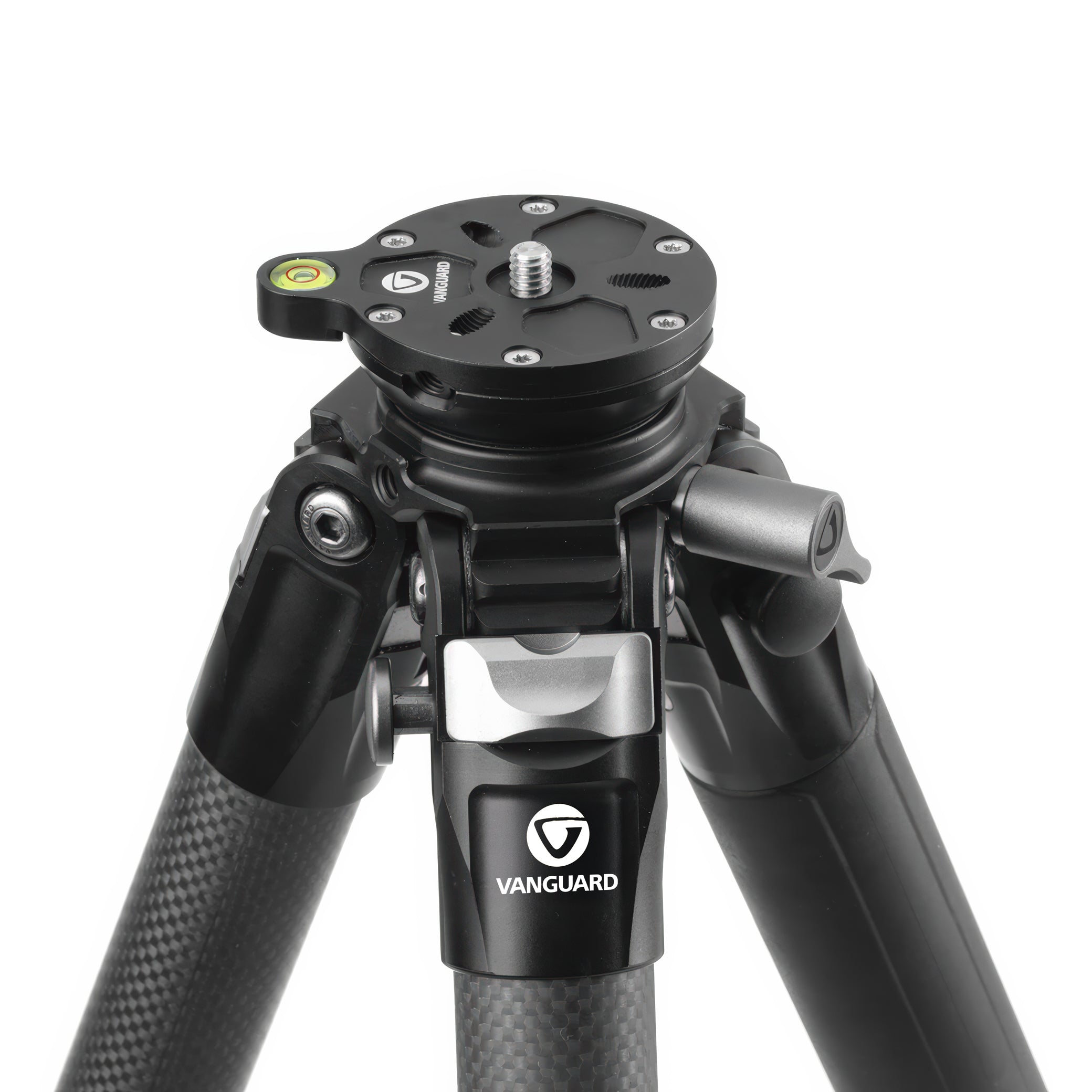 Vanguard Endeavor LT 264 CGM Carbon Levelling Tripod w/ GM-65 Rifle Clamp- ENDEALT264CGM65