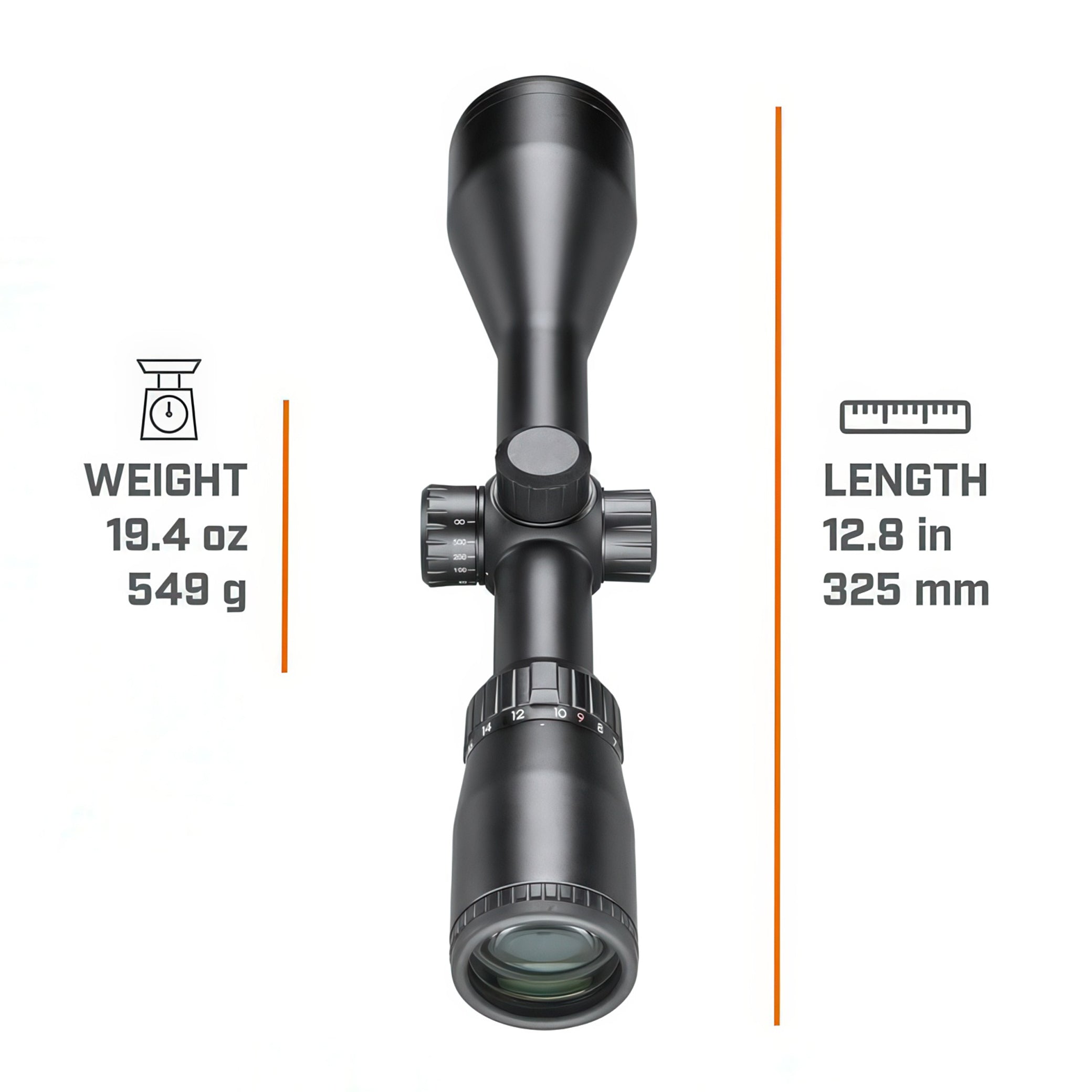 Bushnell Legend 6-18X50 DOA QBR Riflescope- BL6185BS11