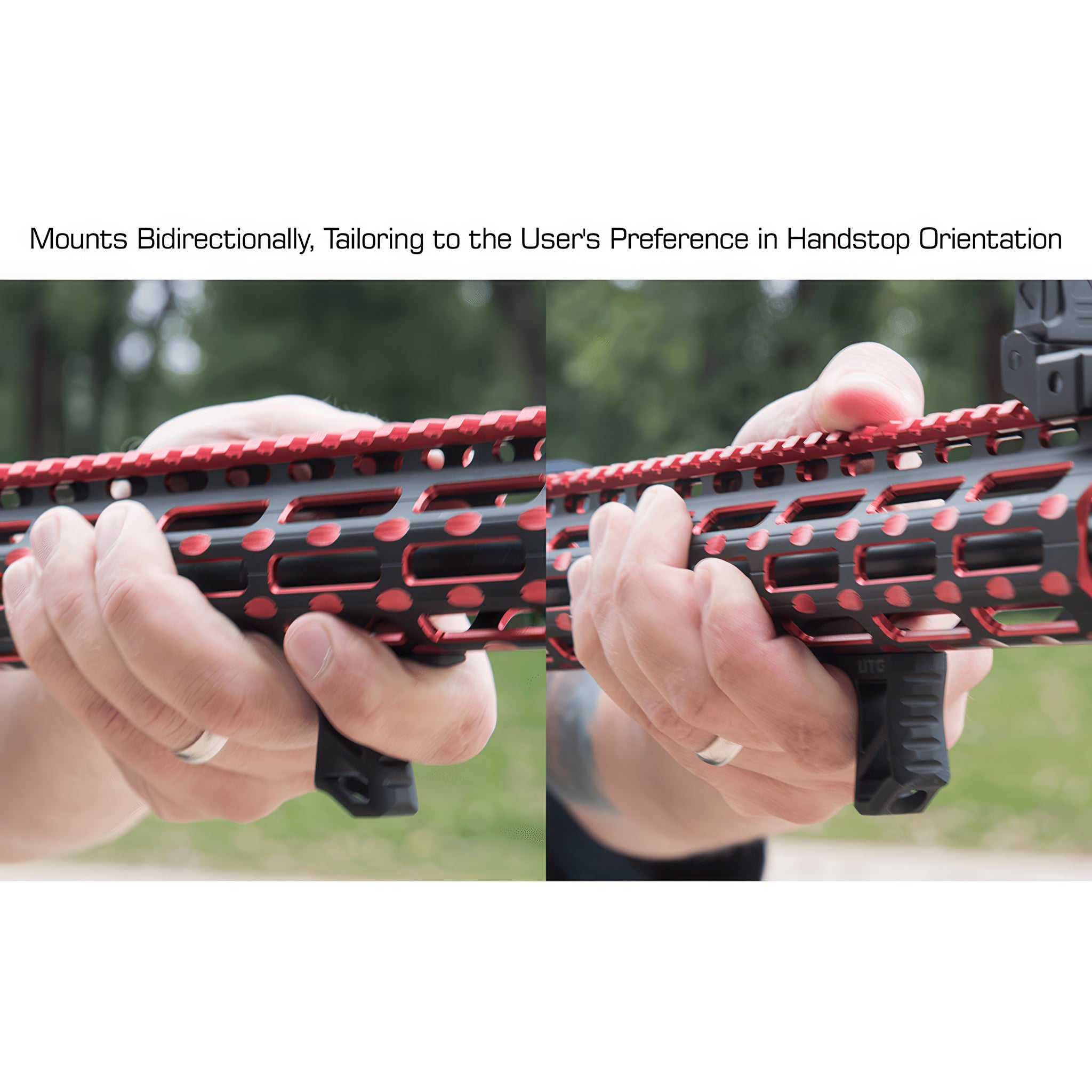 UTG M-LOK Ultra Slim Handstop- TL-HSM01